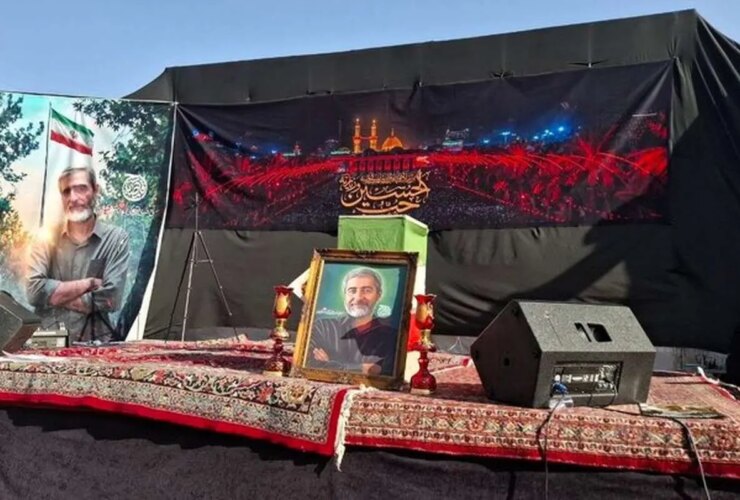 پیکر شهید مصباح الهادی باقریکانی تشییع شد