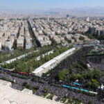 ارائه خدمات بهداشتی و درمانی بی وقفه و با کیفیت به عموم مردم در مراسم وداع با رهبر شهید
