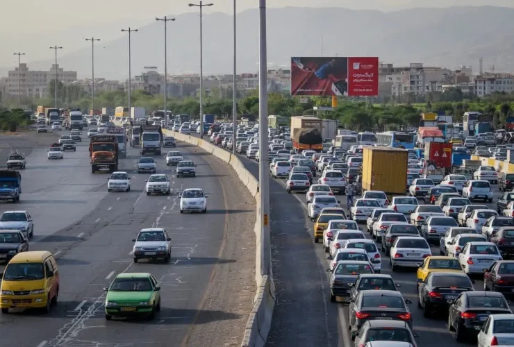 62 درصد خودروهای پایتخت تک نفره هستند