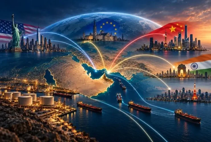 خلیج فارس/ امنیت آمریکا پس از جنگ ایران، اقتصاد چند قطبی