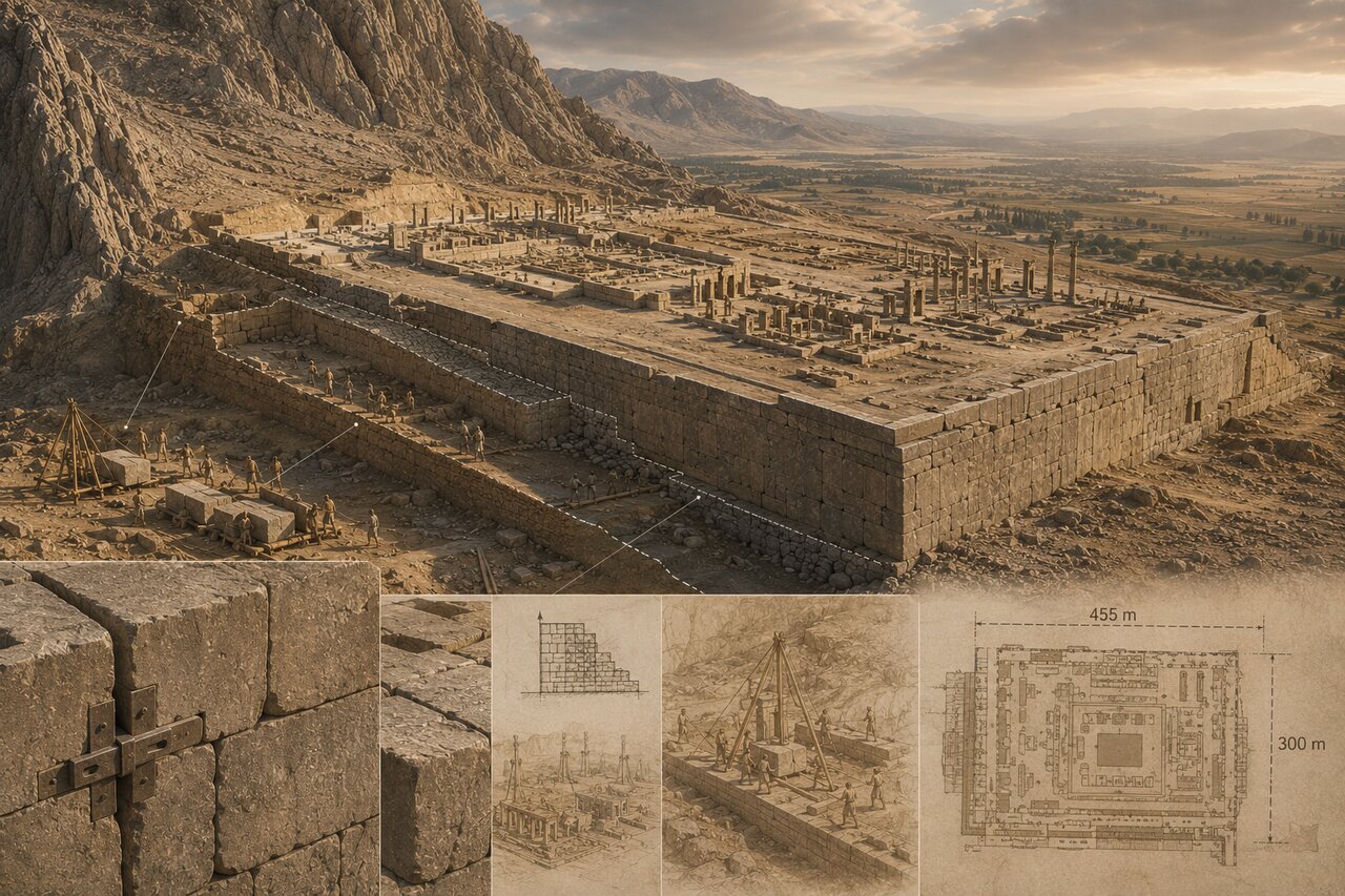 در محدوده تخت جمشید چه می گذرد؟ اسرار مهندسی ساختمان