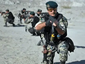 واحدهای واکنش سریع ارتش ایران در مرز مستقر شدند